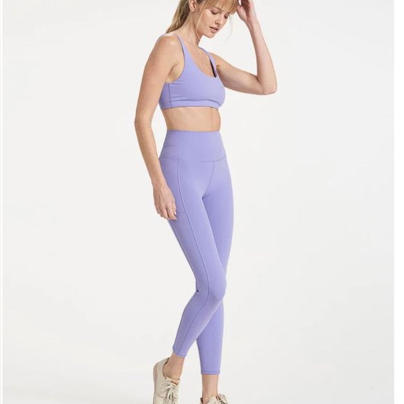 VUORI Women's Studio Pocket Legging Size S in Ultra Violet - Picture 1 of 11